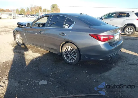 2018 Infiniti Q50 3.0T Luxe из США, поврежденный, VIN JN1EV7AR3JM431619
